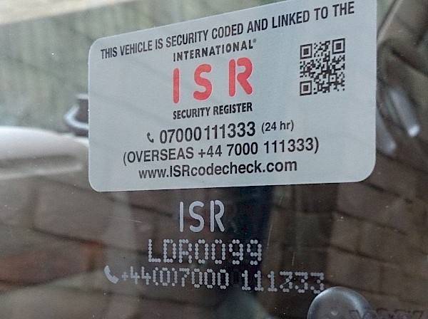 Etch codes lead to £310K in stolen vehicle recoveries in just two months. Retainagroup’s ISR system proves invaluable in assisting UK Police porces